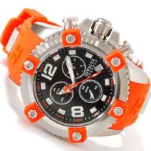 Invicta Reserve Men's Arsenal Swiss Made Quartz Chronograph Strap Watch ORANGE