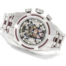 Invicta Reserve Men's Bolt Zeus Swiss Made COSC Quartz Chronograph Stainless Steel Bracelet Watch B