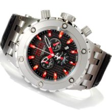 Invicta Reserve Men's Specialty Subaqua Swiss Quartz Chronograph Carbon Fiber Dial Strap Watch