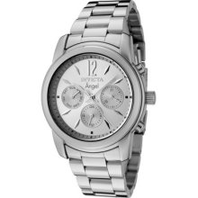 Invicta Women's Angel Collection Stainless Steel Silver Dial Watch 0461