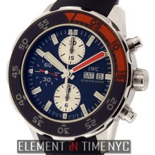 IWC Aquatimer Collection Aquatimer Chronograph Blue Dial