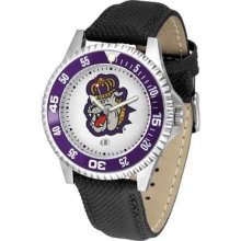 James Madison Dukes Men's Leather Sports Watch