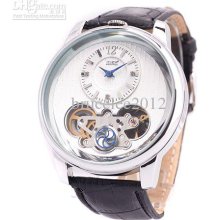 Jaragar Automatic Luxury Swiss Watches Men Mechanical Tourbillion Di