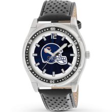 Jared Menâ€™s NFL Watch Chicago Bears Stainless Steel/Leather- Men's Watches