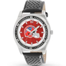 Jared Menâ€™s NFL Watch Buffalo Bills Stainless Steel/Leather- Men's Watches