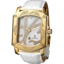 JBW Just Bling Iced Out Men's JB-6102-H Iconix Gold Designer Dial Diamond Watch