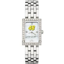 JIMMIE JOHNSON #48 LADIES ALLURE WATCH STAINLESS BRACELET