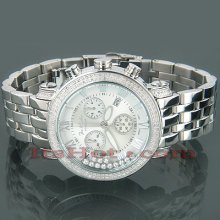 Joe Rodeo Floating Diamond Watch 1.75ct JoJo Rainbow