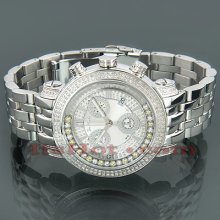 Joe Rodeo Mens Floating Diamond Watch 1.75ct Jcl72