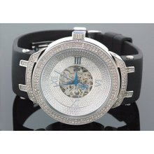 Joe Rodeo White Stainless Steel Master JJM 71 2.20 ct