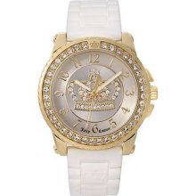 Juicy Couture Pedigree White Jelly Ladies Watch