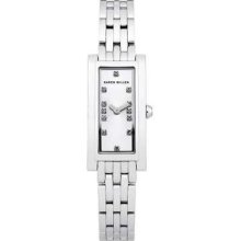 Karen Millen Ladies' Slim Rectangle Dial, Km120sm Watch Rrp Â£155.00