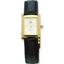 Kennedy Black Leather 22x26mm Adjustable 8in Watch