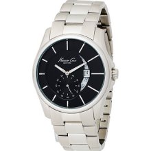 Kenneth Cole 2-Hand Date Bracelet Black Dial Men's Watch