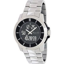 Kenneth Cole Men's Touch KC9110 Silver Stainless-Steel Quartz Watch