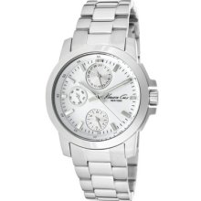 Kenneth Cole Watch Kc4816 Women's White Dial Stainless Steel