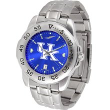 Kentucky Wildcats Sport Steel Band AnoChrome-Men's Watch