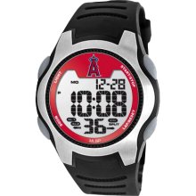 LA Angels wrist watch : Los Angeles Angels of Anaheim Training Camp Watch - Silver/Black