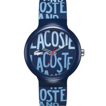 Lacoste 'Goa' Round Logo Watch