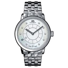 Ladies' 88 RUE DU RHONE Diamond Accent Watch with Mother-of-Pearl