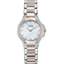 Ladies' Citizen Signature Fiore Diamond Two-Tone Watch