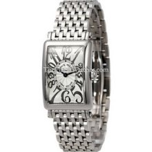 Ladies Medium Franck Muller Long Island Steel 952QZRELO Watch