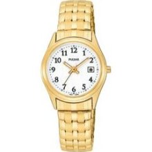 Ladies Pulsar Expansion Collection Round Face Watch