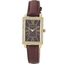 Ladies' Purple Rectangle Watch