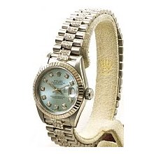 Ladies Rolex Datejust 2ct Diamond Bracelet - Stainless Steel Preowned