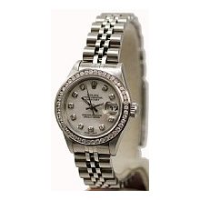 Ladies Rolex Datejust Jubilee Bracelet/Stainless Steel/White Preowned