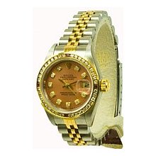 Ladies Rolex Datejust Salmon Dial 2-Tone Jubilee Bracelet - Preowned