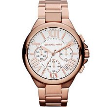 Ladies' Rose Gold-Tone Stainless Steel Watch