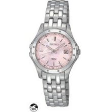 Ladies` Seiko Legrand Sport Watch W/Mother Of Pearl Dial