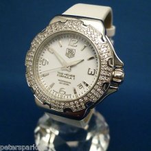 Ladies Stainless Steel Tag Heuer Formula 1 Sparkling Quartz Wristwatch