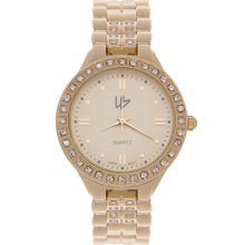 Lane Bryant Rhinestone accent watch by - /Gold Tone - Size One Size