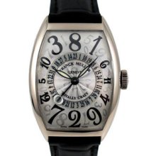 Large Franck Muller Curvex Totally Crazy 8880TTCH White Gold Watch