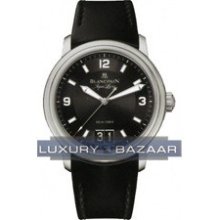 Leman Big Date Automatic (SS / Black / Rubber)