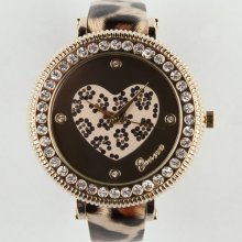 Leopard Band Watch Leopard One Size For Women 20911543501