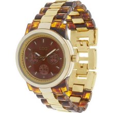 Linea by Louis Dell'Olio Boyfriend Watch - Tortoise - One Size