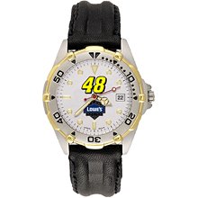 LogoArt Jimmie Johnson All Star Watch w/Leather Strap