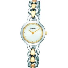 Lorus Ladies Two Tone Bracelet Watch Lorus Rrw75dx9