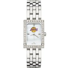 *Los Angeles Lakers Women's Allure Watch w/Stainless Steel Bracelet