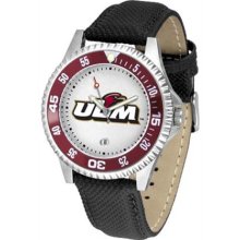 Louisiana-Monroe Warhawks Mens Leather Wrist Watch