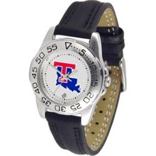 Louisiana Tech Bulldogs NCAA Womens Leather Wrist Watch ...