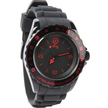 LRG The Longitude Watch in Black & Red