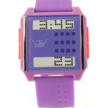 LTD-130405 LTD Watch Unisex Purple And Pink Mix And Match Digital Watc...