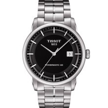 Luxury Automatic Men's Watch - Black Dial With Stainless Steel Bracelet