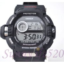 Luxury Sport Stylish Digital Date Women Men Wrist Watch