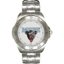 Maine Black Bears Men's Gameday Sport Watch with Stainless Steel Band