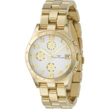 Marc By Marc Jacobs Gold Steel Henry Chronograph Ladies Watch Mbm3039